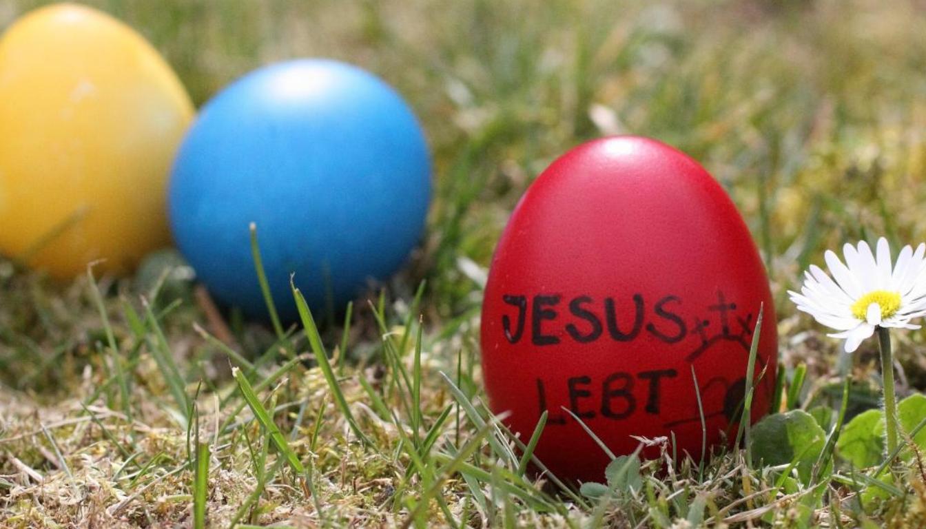 Frohe Ostern - Jesus lebt!