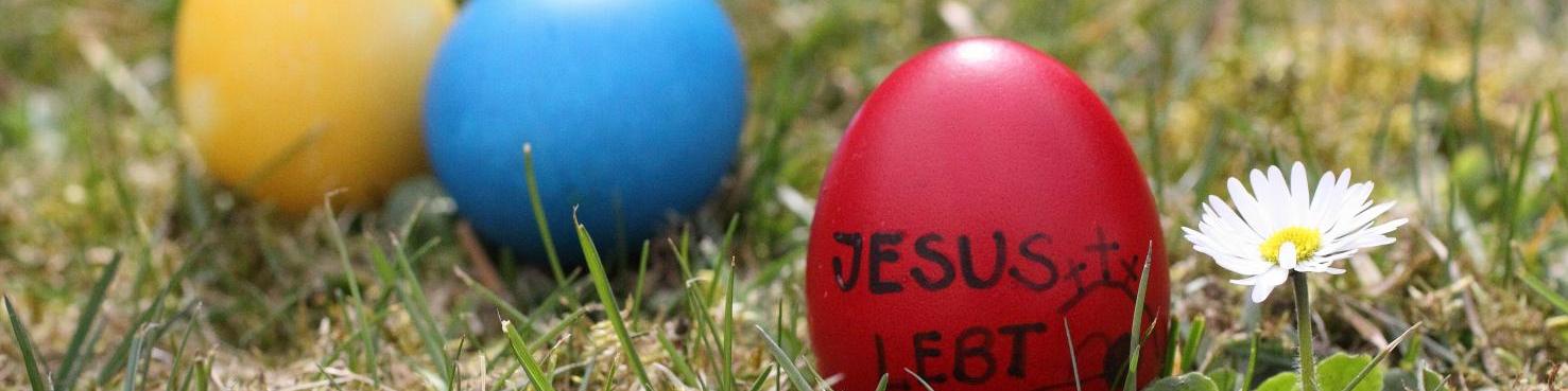 Frohe Ostern - Jesus lebt!