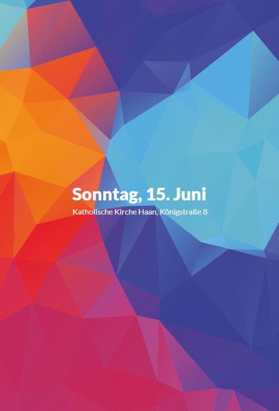 Pfarrfest Sonntag
