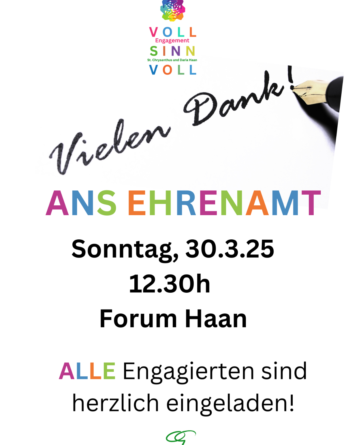 DANK ANS EHRENAMT