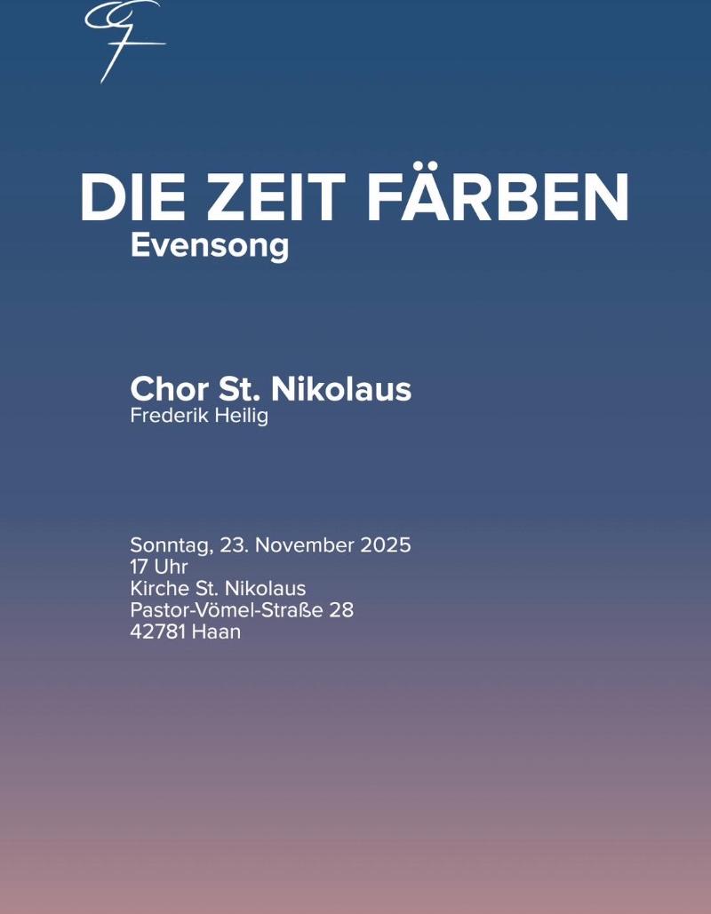 Evensong - Die Zeit färben