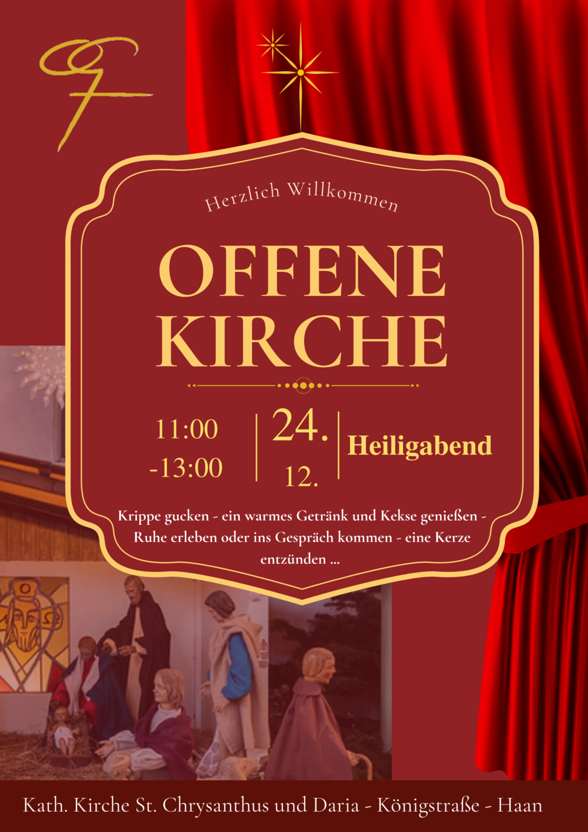 Offene Kirche am Heiligabend