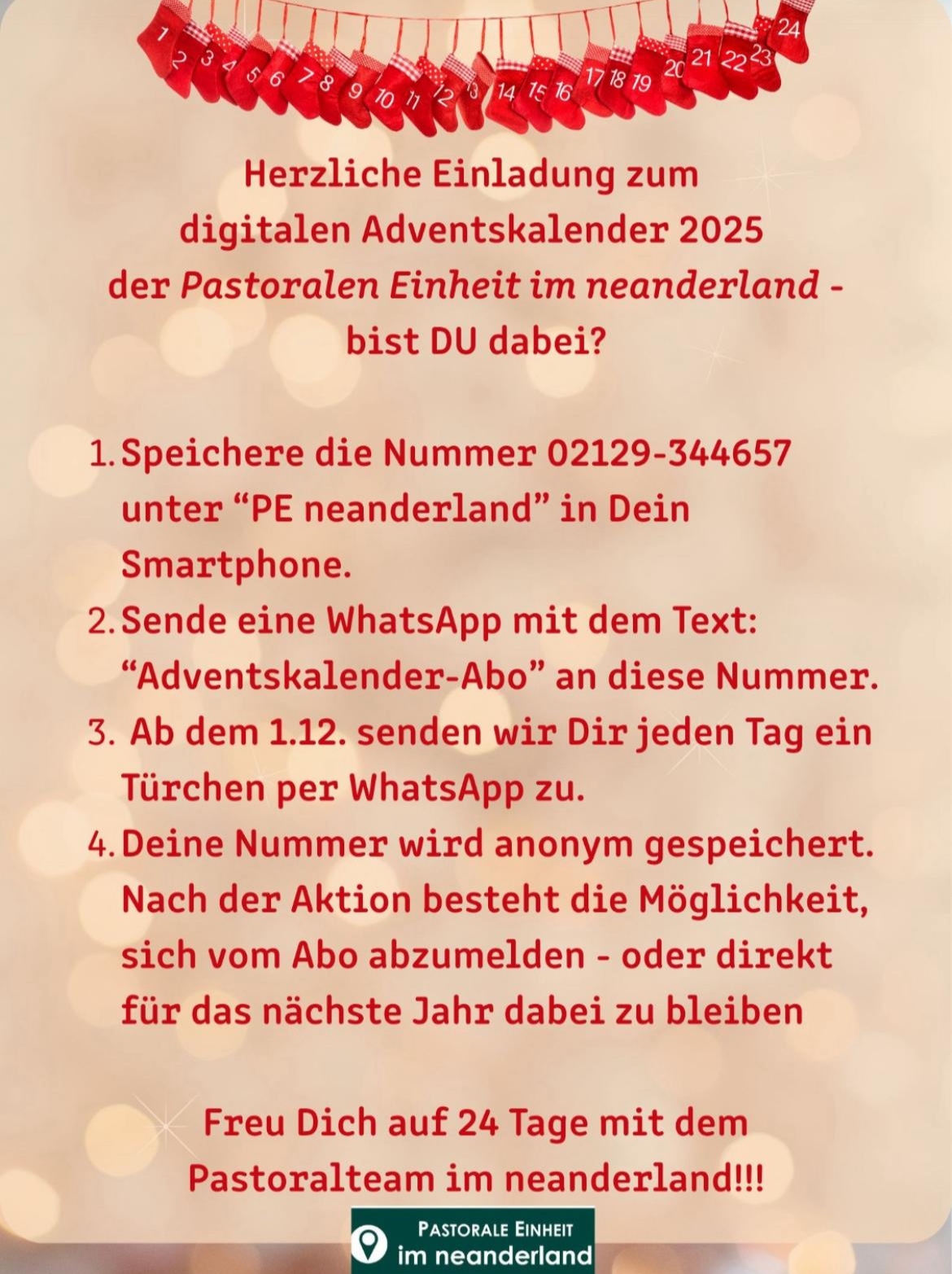 Adventskalender 2025
