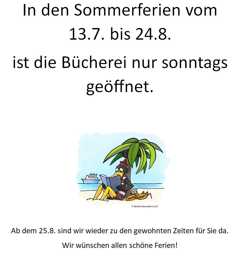Sommerferien KÖB St. Nikolaus