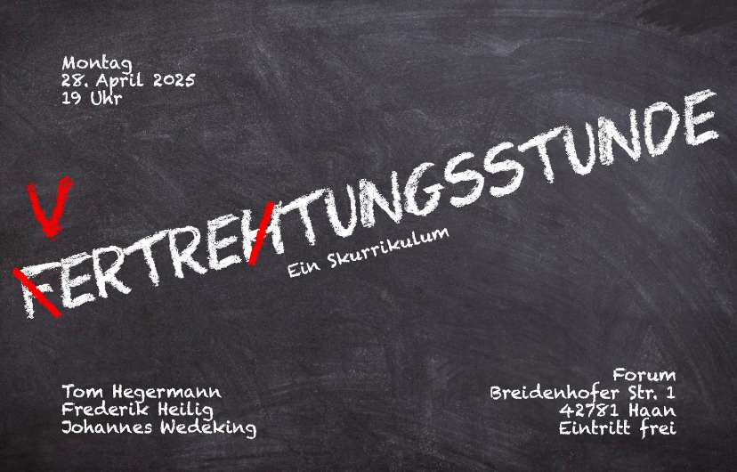 Liederabend Vertretungsstunde