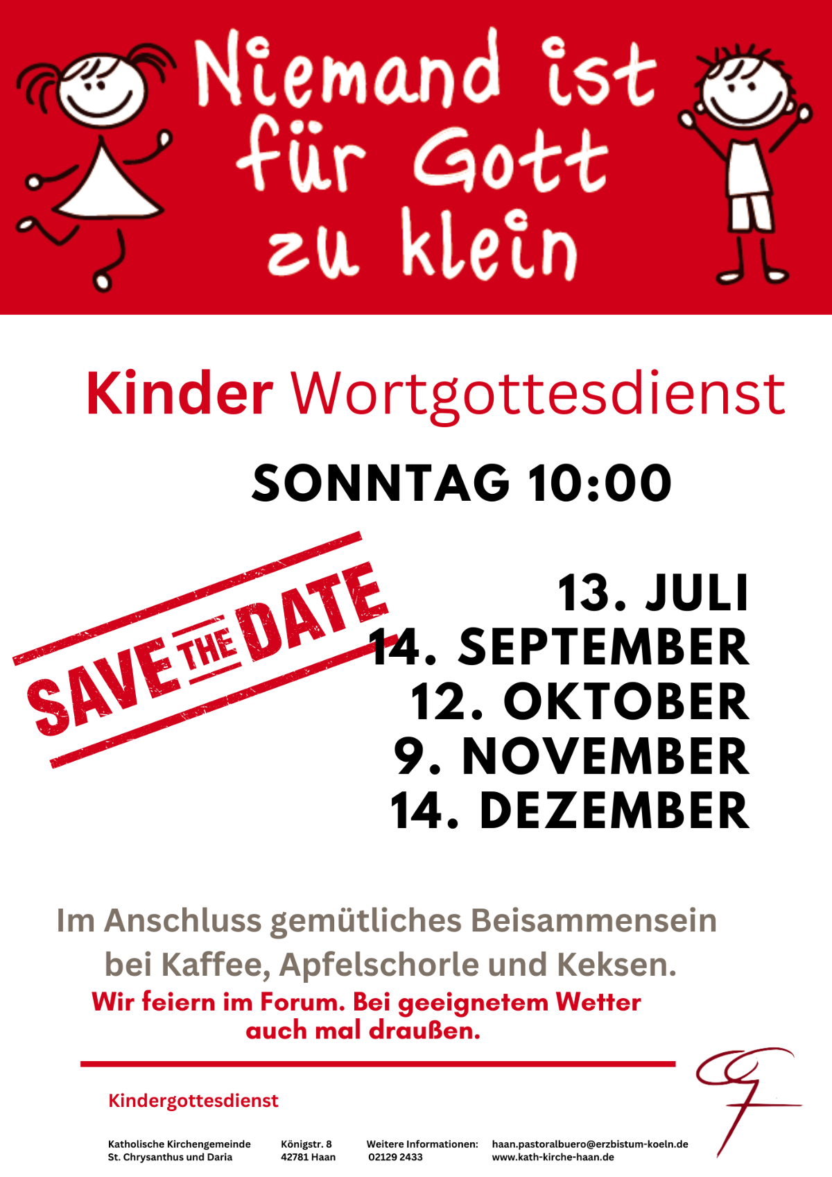 Kinder-Wortgottesdienst