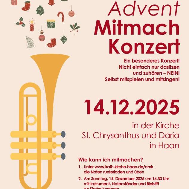 Advent Mitmach Konzert