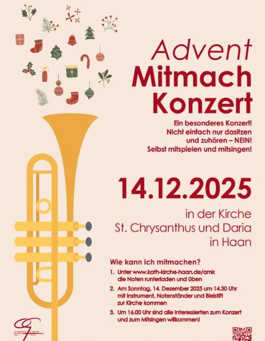 Advent Mitmach Konzert