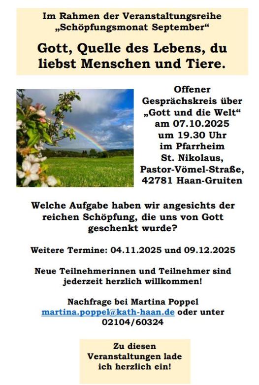 Gott und die Welt