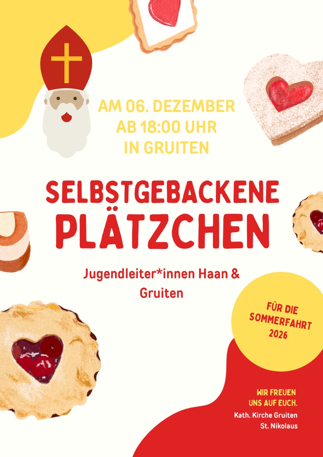 Selbstgebackene Weihnachtsplätzchen