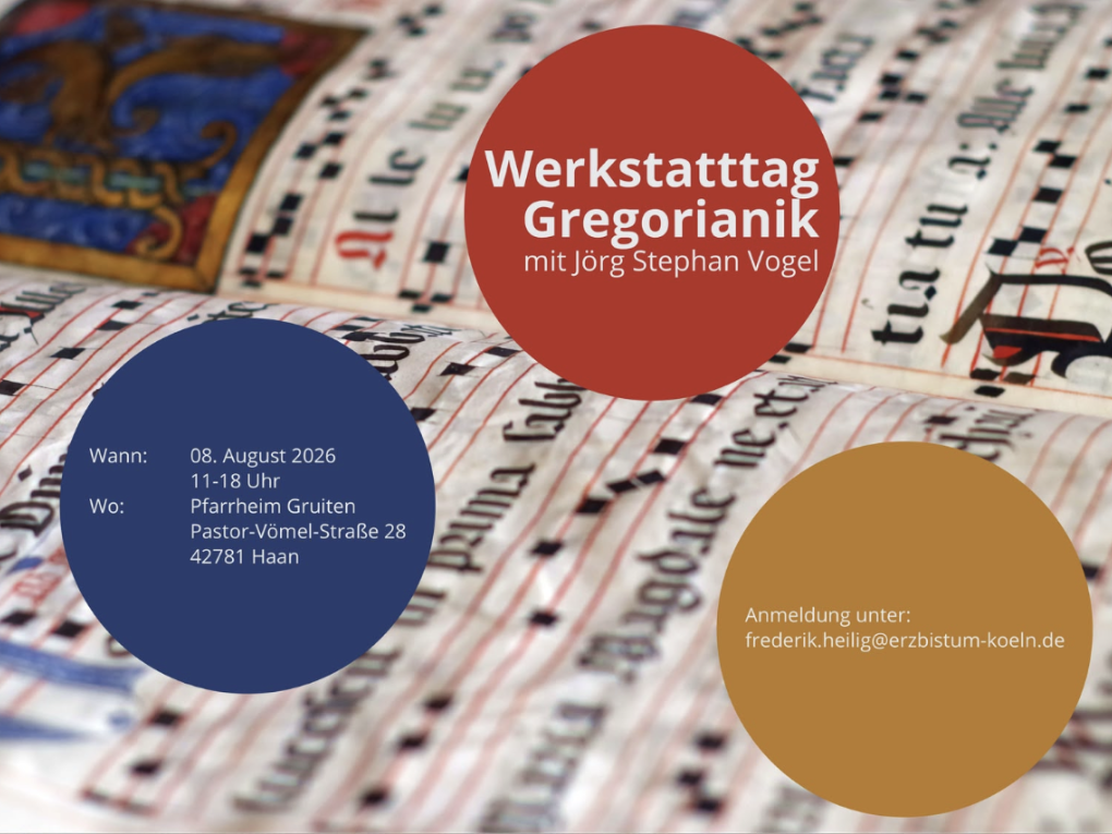 Werkstatttag Gregorianik