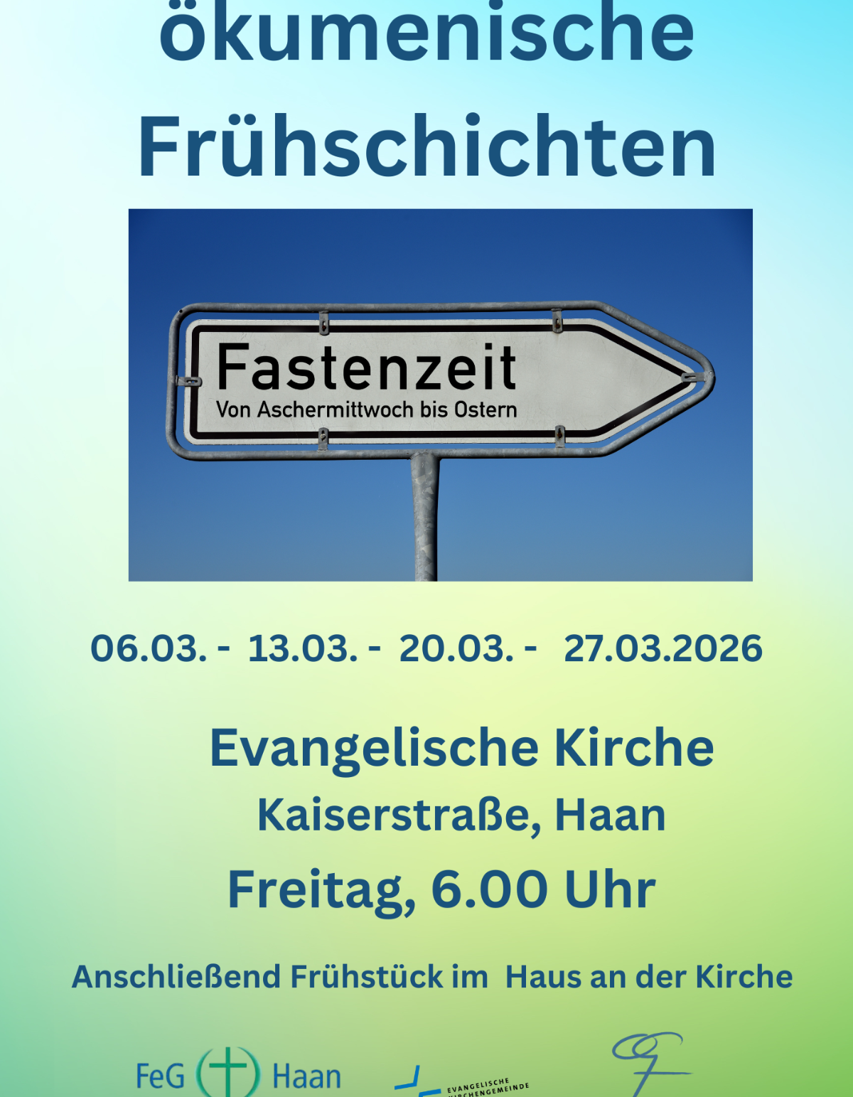 ökumenische Frühschicht in der Fastenzeit