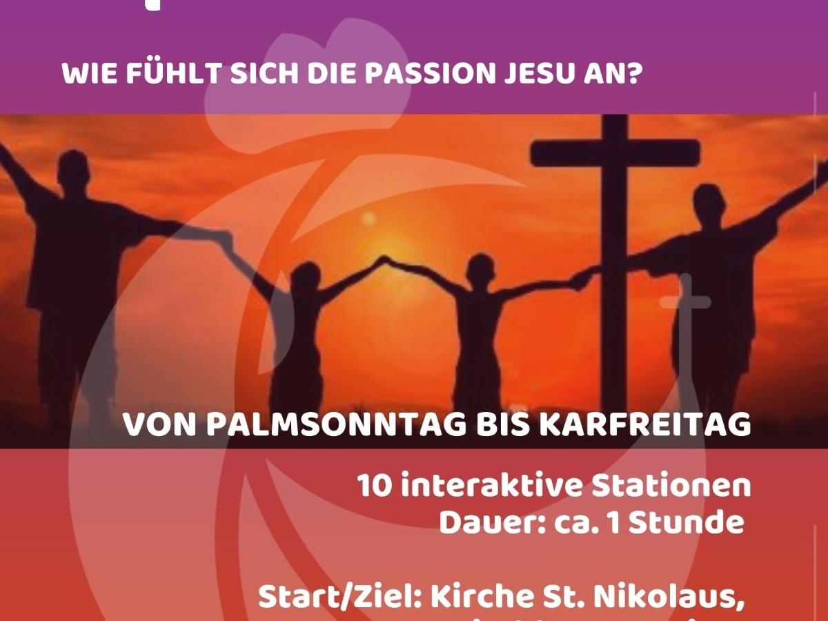 Kreuzweg 'open-air' für Familien mit Kindern