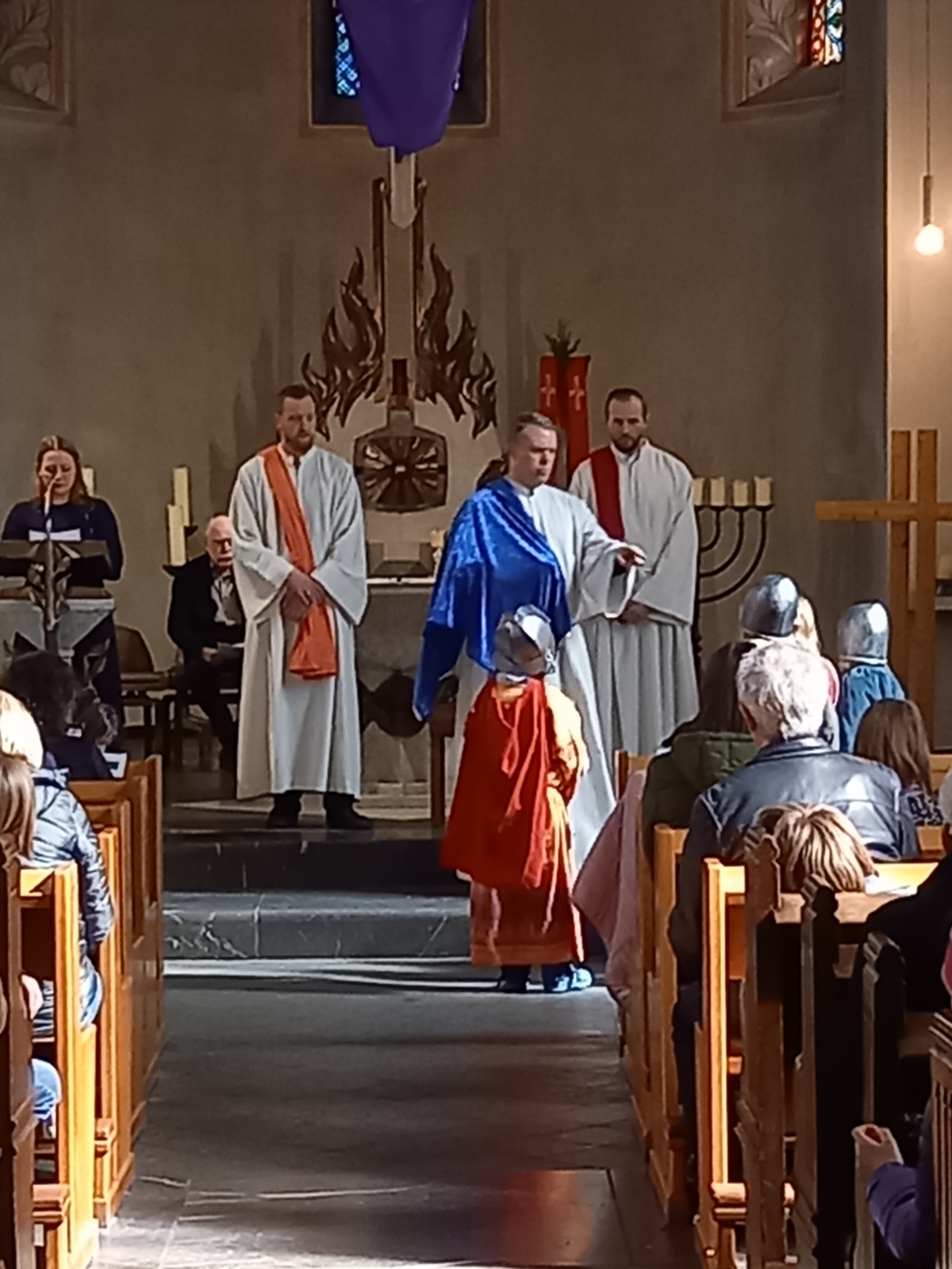 Passionsspiel an Palmsonntag in St. Nikolaus