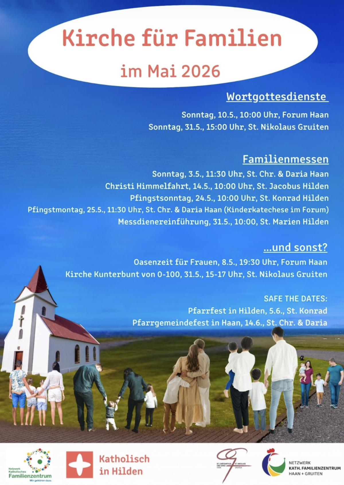 Kirche für Familien im Mai