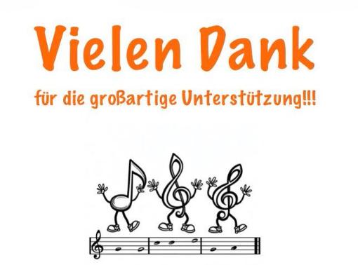 Karneval - Vielen Dank für die großartige Unterstützung