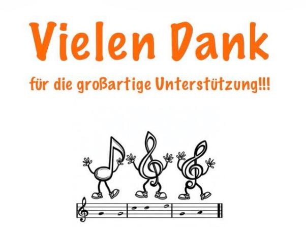 Karneval - Vielen Dank für die großartige Unterstützung