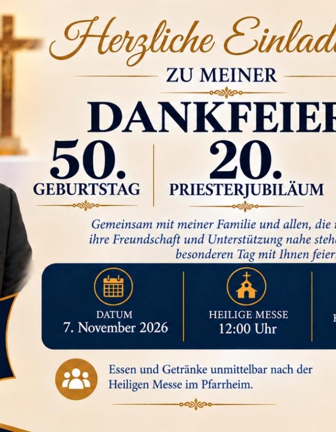 Dankfeier Pfr. Dr. Ikenna Onovo
