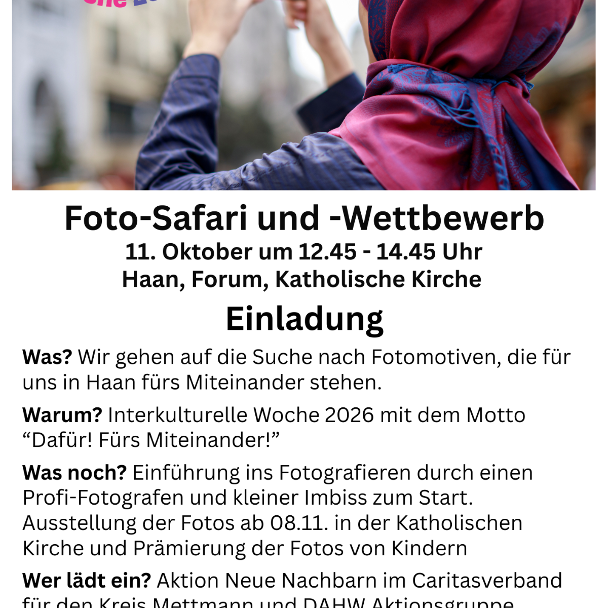 Fotosafari Interkulturelle Woche 2026