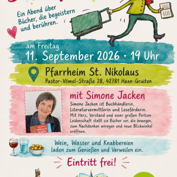 Buchplaudereien in der KÖB Gruiten