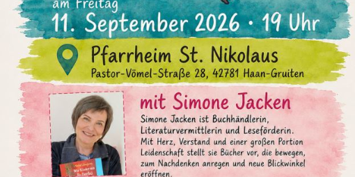 Buchplaudereien in der KÖB Gruiten