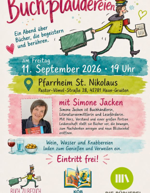 Buchplaudereien in der KÖB Gruiten