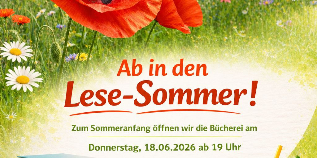 Lesesommer in der KÖB St. Nikolaus