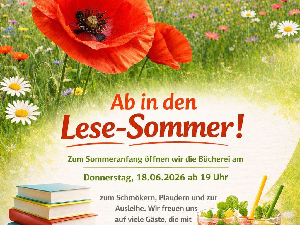 Lesesommer in der KÖB St. Nikolaus