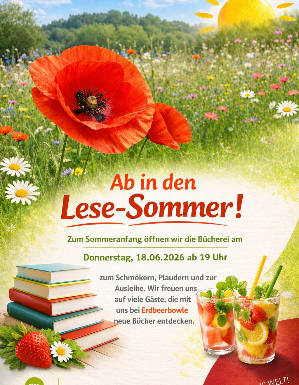 Lesesommer in der KÖB St. Nikolaus