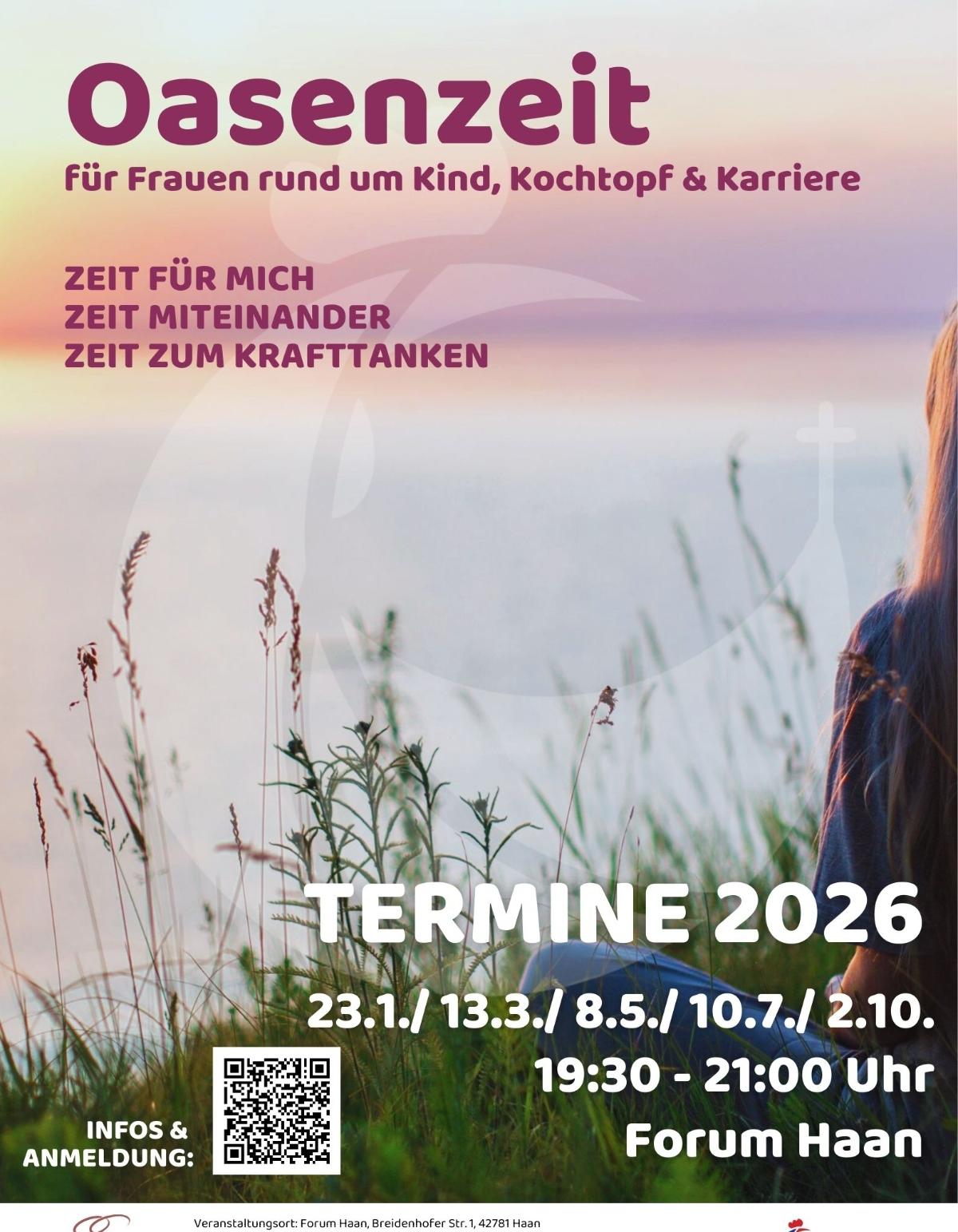 Oasenzeit 2026