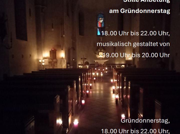Ölbergstunde am Gründonnerstag in St. Nikolaus