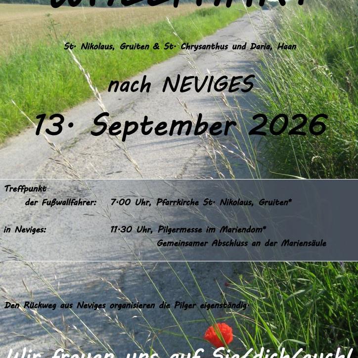 Wallfahrt nach Neviges
